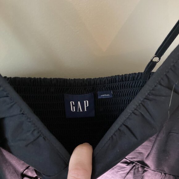 Gap Deep V-Neck Cami Midi Dress - Picture 3 of 3